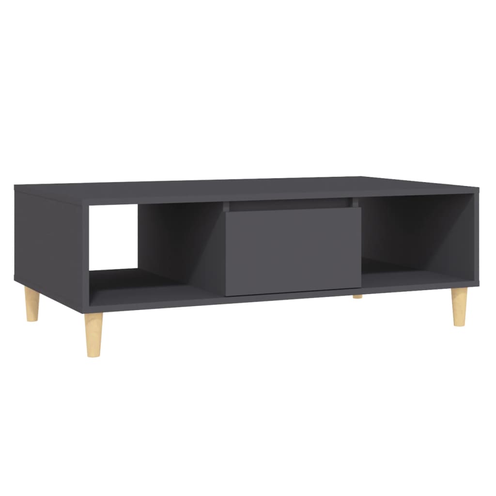 NNEVL Coffee Table Grey 103.5x60x35 cm Engineered Wood-1