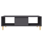 NNEVL Coffee Table Grey 103.5x60x35 cm Engineered Wood-4