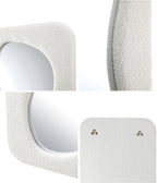 The Bouclé Curve Mirror