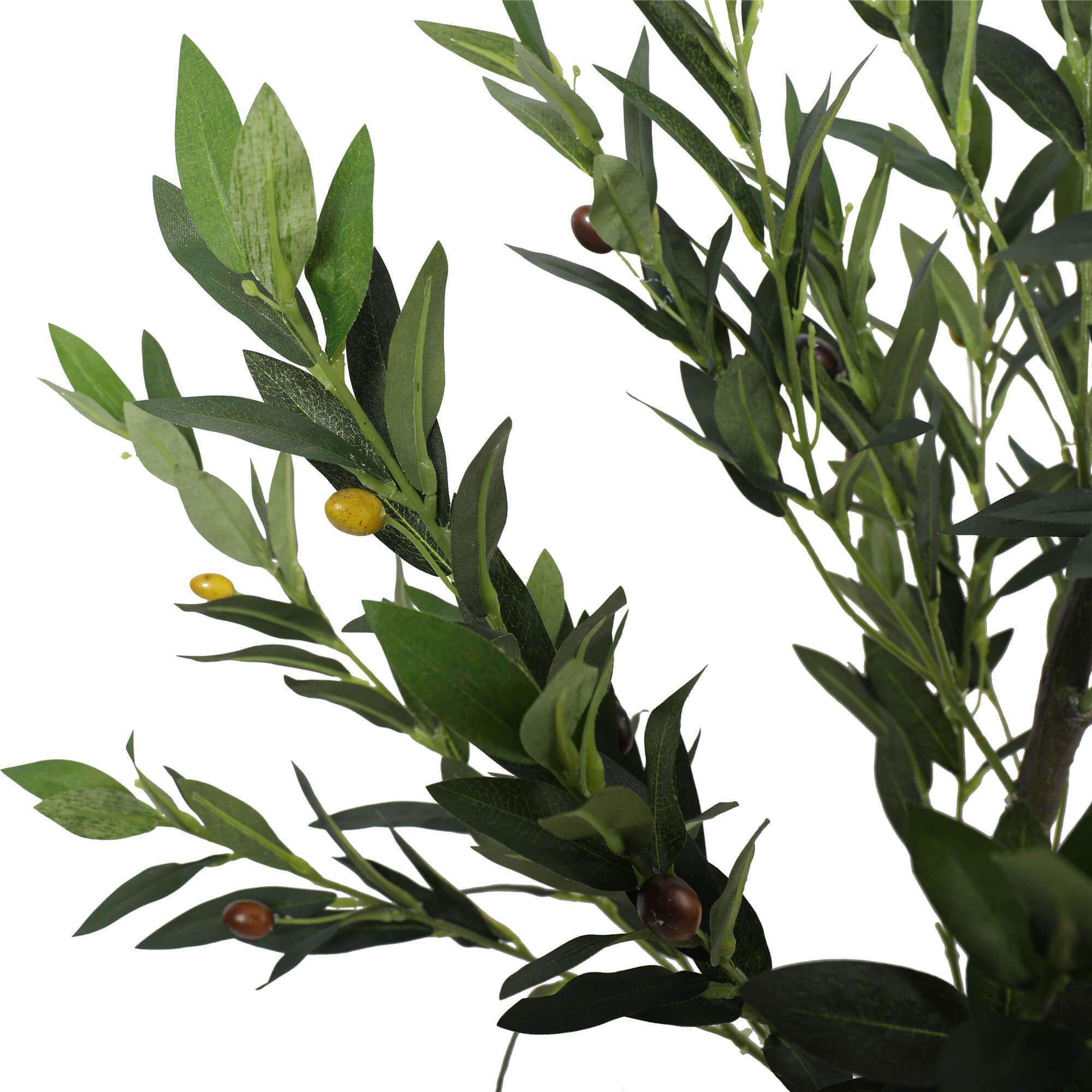 Artificial Olive Tree with Olives 125cm-2