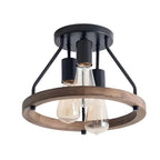 3-Light Semi Flush Mount Ceiling Light Fixture-0